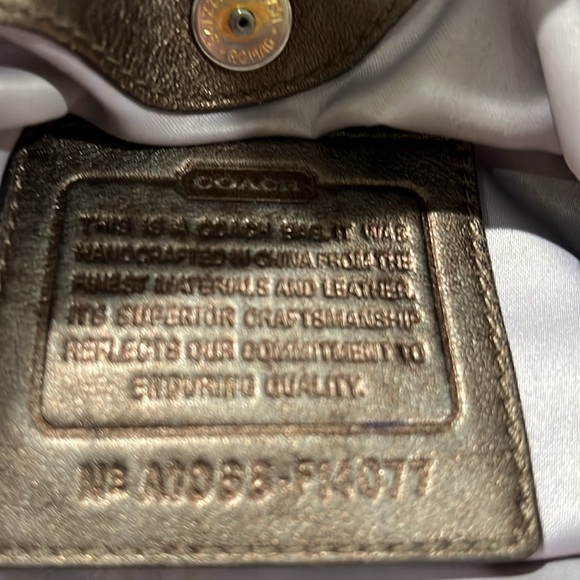 Coach Rehab Monogram Brown and Tan Women's Bag - Picture 4 of 15